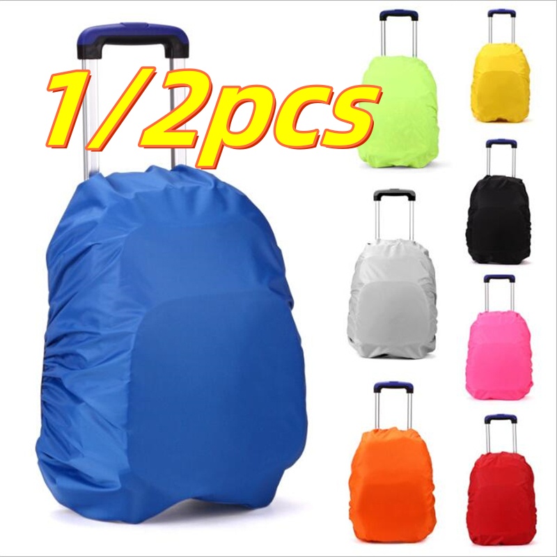 Travel Accessories Kids - ผ้าคลุมกระเป๋าเดินทางเด็กรถเข็นกระเป๋านักเรียนกระเป๋าเป้สะพายหลังกันฝนกระเป๋าเดินทางป้องกันกระเป๋านักเรียนกันน้ําฝุ่นกันฝนครอบคลุม