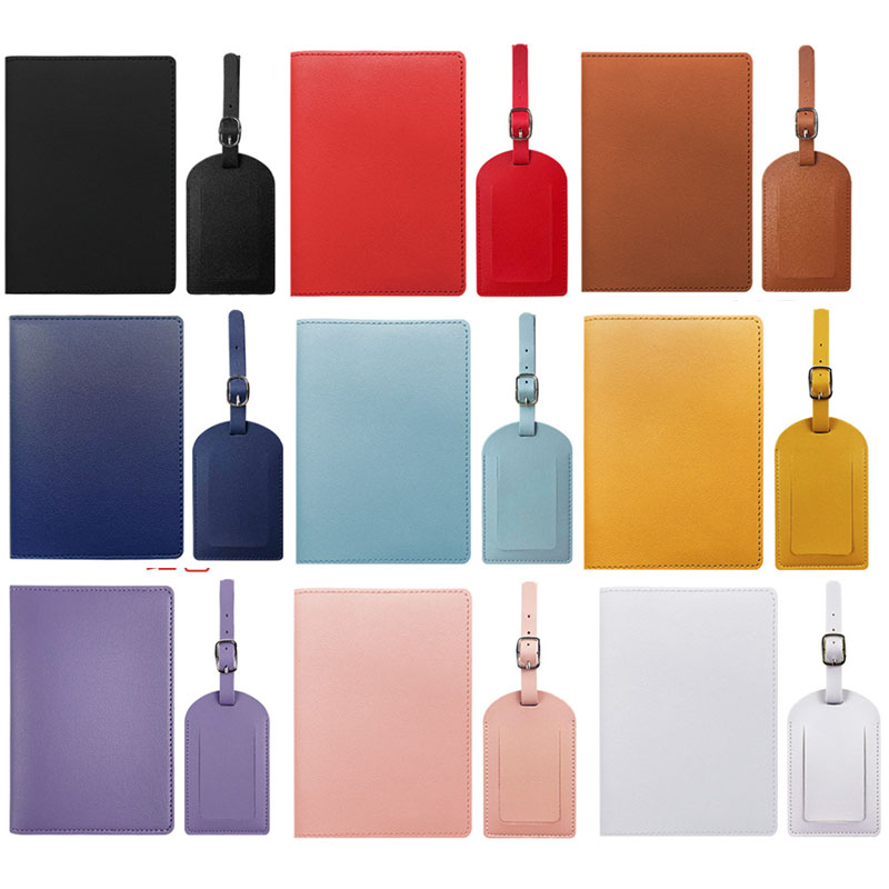 Travel Accessories Passport Holder - Travel PU ปกหนังสือเดินทางกระเป๋าเดินทางงานแต่งงานธุรกิจของขวัญผู้ถือหนังสือเดินทางผู้ถือกรณีอุปกรณ์เสริมชุด