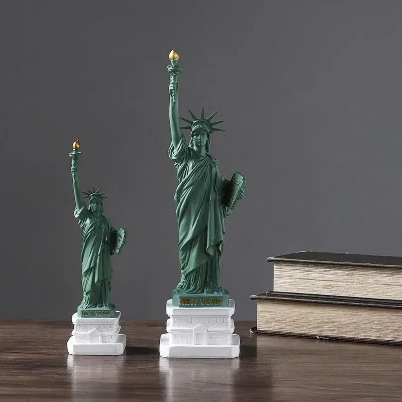 Travel Accessories New York - รูปปั้นเสรีภาพของสะสมสำหรับสำนักงานถาดเก็บเครื่องประดับของที่ระลึกการเดินทาง hiasan interior บ้านในสำนักงาน