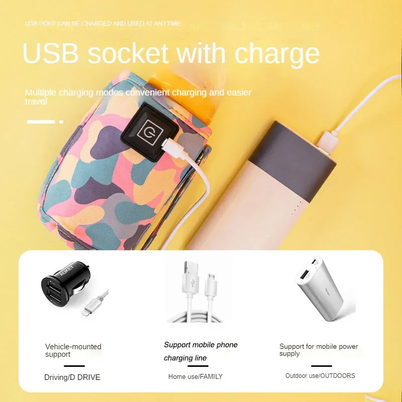 USB เครื่องอุ่นนมรถเข็นเด็กฉนว - Travel Accessories Kids บทวิจารณ์และราคา