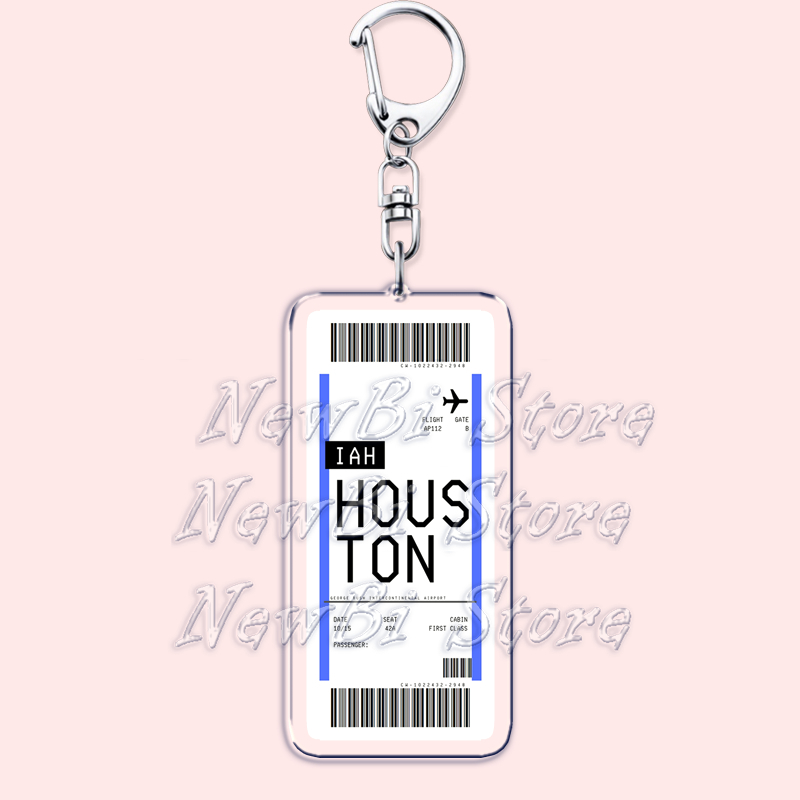 พวงกุญแจเครื่องบินตั๋วบอร์ดดิ้ - Travel Accessories New York บทวิจารณ์และราคา