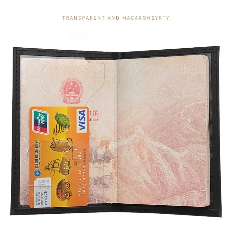 1 PC PU หนัง Possport สําหรับ  - Travel Accessories Passport Holder บทวิจารณ์และราคา