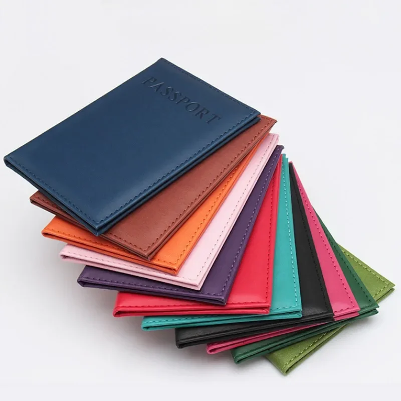 1 PC PU หนัง Possport สําหรับ  - Travel Accessories Passport Holder บทวิจารณ์และราคา