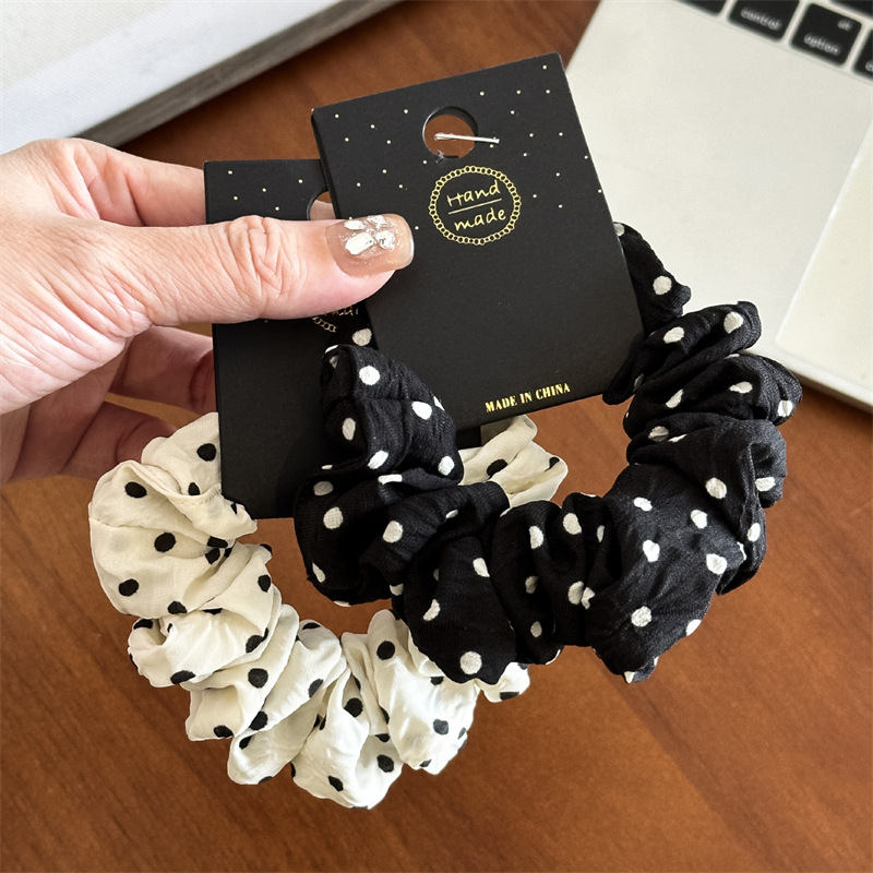 11 ซม./14 ซม.Dot ผ้า Scrunchie - Travel Accessories For Girls บทวิจารณ์และราคา