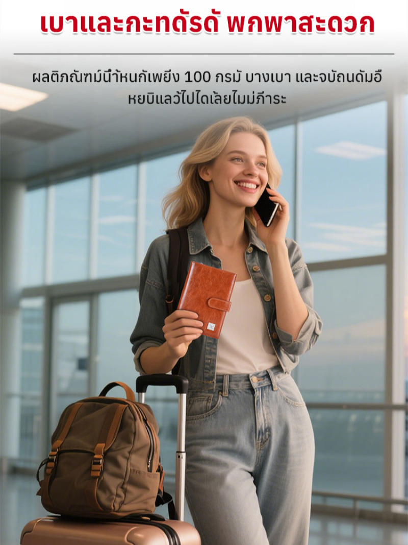 กระเป๋าใส่ของเดินทางอเนกประสงค - Travel Accessories Passport Holder บทวิจารณ์และราคา