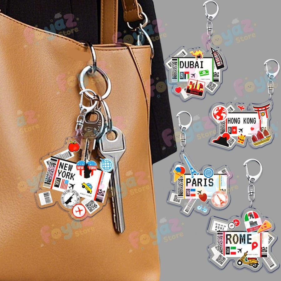 พวงกุญแจเครื่องบินสไตล์เรโทร ข - Travel Accessories New York บทวิจารณ์และราคา