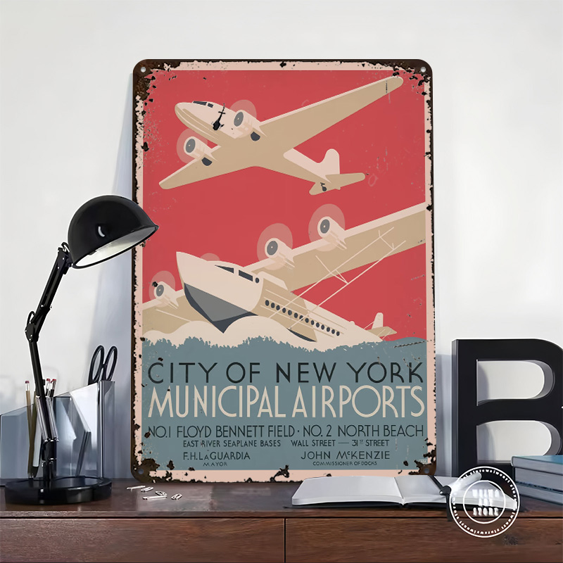 โปสเตอร์พิมพ์ลายการเดินทางสนาม - Travel Accessories New York บทวิจารณ์และราคา