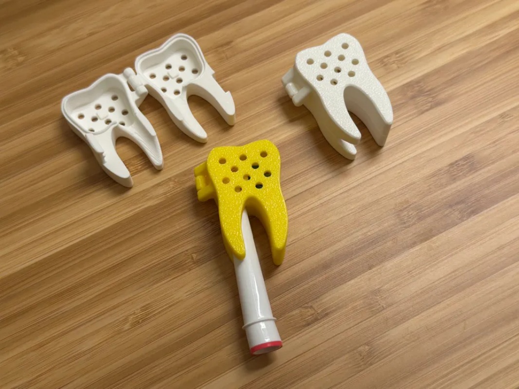 ฝาครอบป้องกันรูปฟันน่ารักพิมพ์ - Travel Accessories To 3D Print บทวิจารณ์และราคา