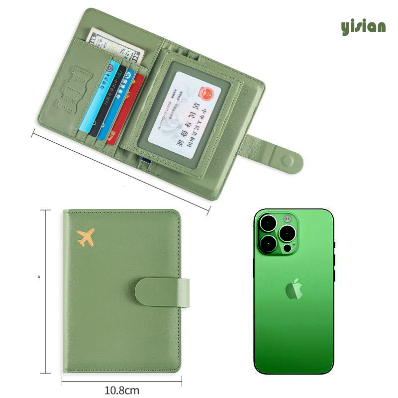 ปกหนังสือเดินทาง RFID กรณีผู้ถ - Travel Accessories Passport Holder บทวิจารณ์และราคา