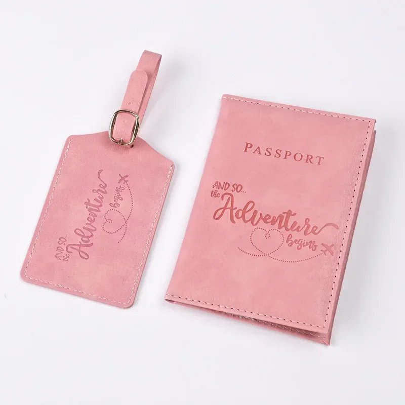 ใหม่สีม่วง PU หนังผู้ถือหนังสื - Travel Accessories Passport Holder บทวิจารณ์และราคา