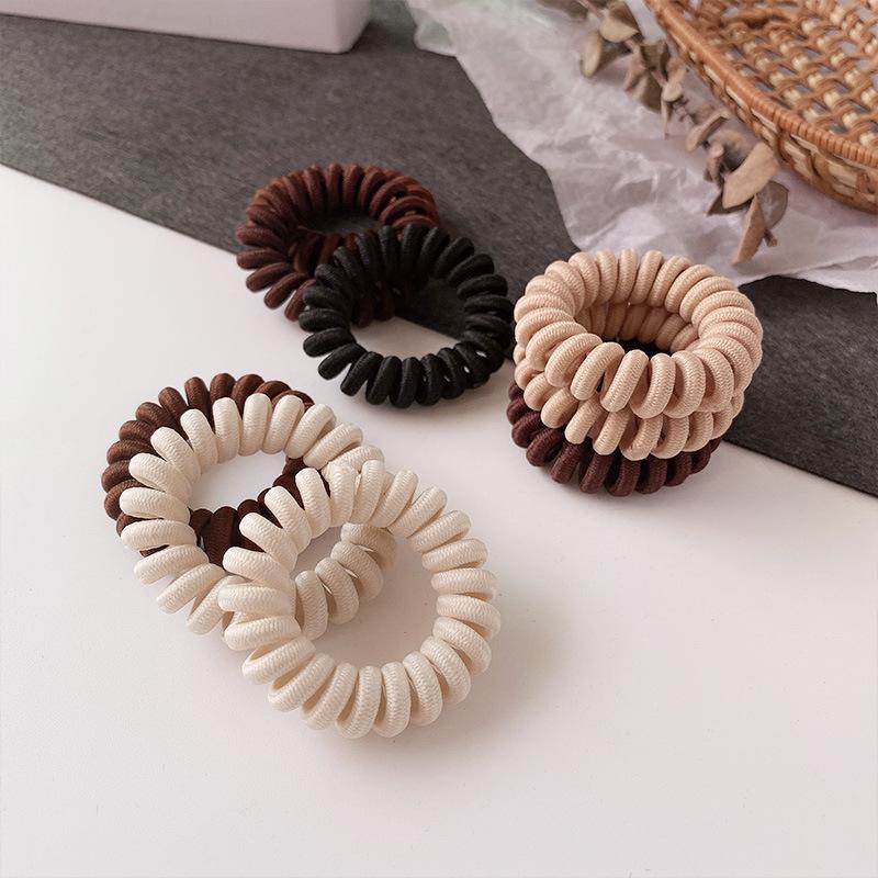 ยางรัดผมแบบเกลียว ไม่ทำให้ผมเส - Travel Accessories For Girls บทวิจารณ์และราคา
