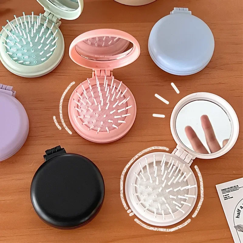 1 ชิ้น Mini แบบพกพา Hairbrush  - Travel Accessories Kids บทวิจารณ์และราคา