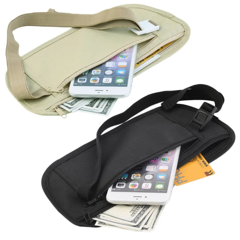 กระเป๋าคาดเอวแบบซ่อนสำหรับใส่พ - Travel Accessories Passport Holder บทวิจารณ์และราคา