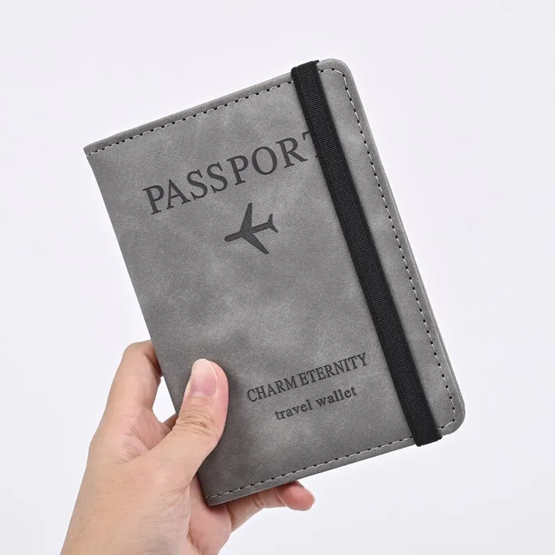 ผู้ชาย PU หนังกระเป๋าสตางค์หนั - Travel Accessories Passport Holder บทวิจารณ์และราคา