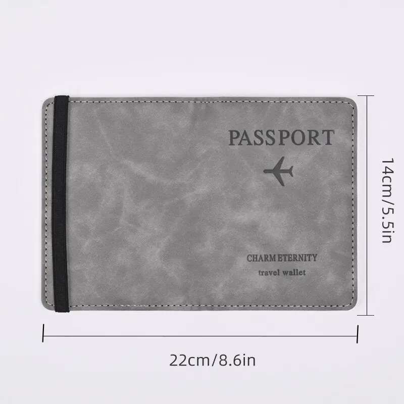 ผู้ชาย PU หนังกระเป๋าสตางค์หนั - Travel Accessories Passport Holder บทวิจารณ์และราคา