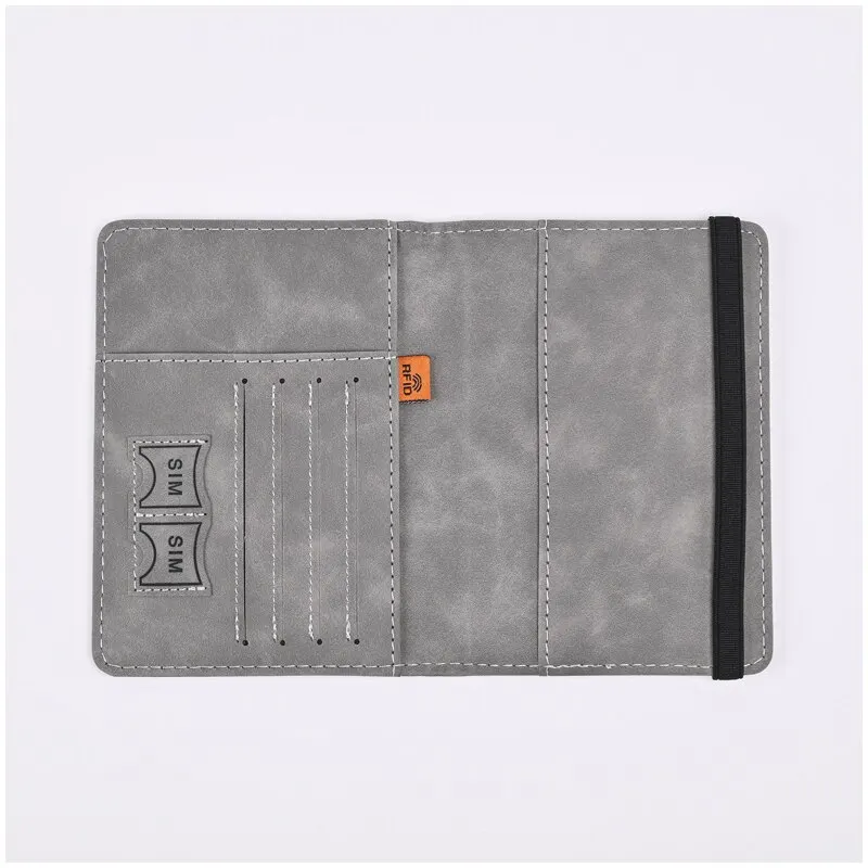 ผู้ชาย PU หนังกระเป๋าสตางค์หนั - Travel Accessories Passport Holder บทวิจารณ์และราคา