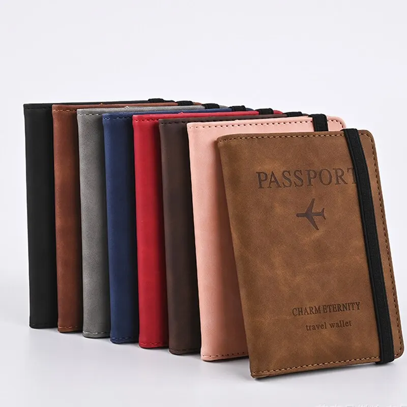 ผู้ชาย PU หนังกระเป๋าสตางค์หนั - Travel Accessories Passport Holder บทวิจารณ์และราคา