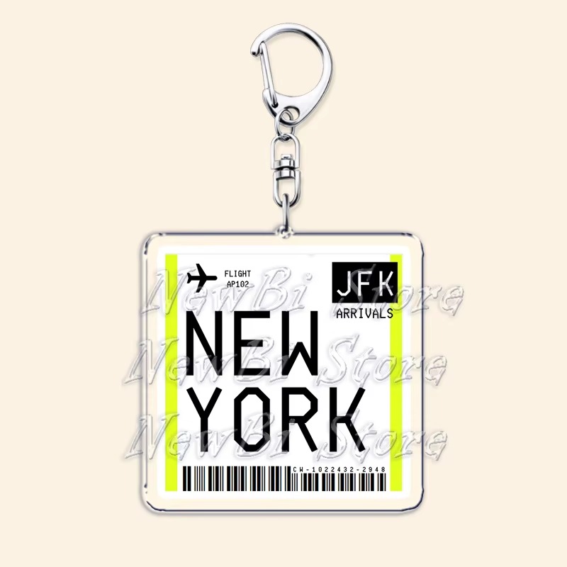 พวงกุญแจบอร์ดดิ้งพาสตั๋วเครื่อ - Travel Accessories New York บทวิจารณ์และราคา
