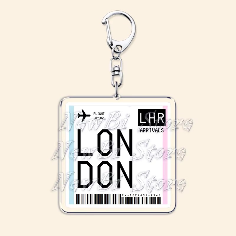 พวงกุญแจบอร์ดดิ้งพาสตั๋วเครื่อ - Travel Accessories New York บทวิจารณ์และราคา