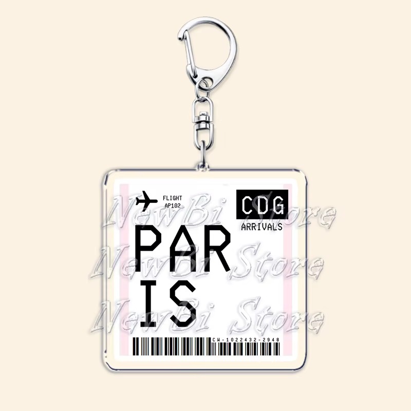 พวงกุญแจบอร์ดดิ้งพาสตั๋วเครื่อ - Travel Accessories New York บทวิจารณ์และราคา